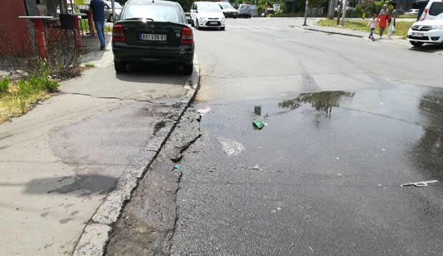 Старо сајмиштe: Вода отиче већ недељама